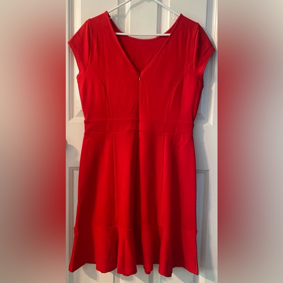 Loft Red Dress, Women’s 10 - Picture 3 of 4
